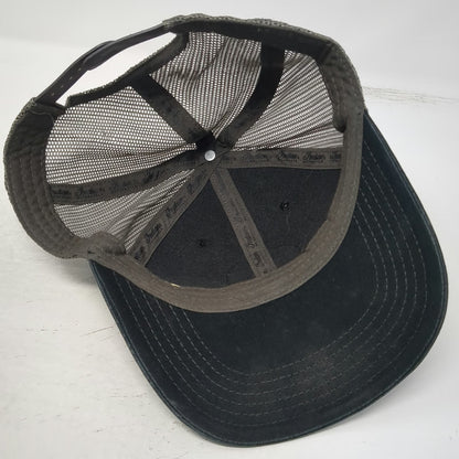 Indian Motorcycle Trucker Hat Black One Size Mesh Back Patch Snapback 1901 Moto