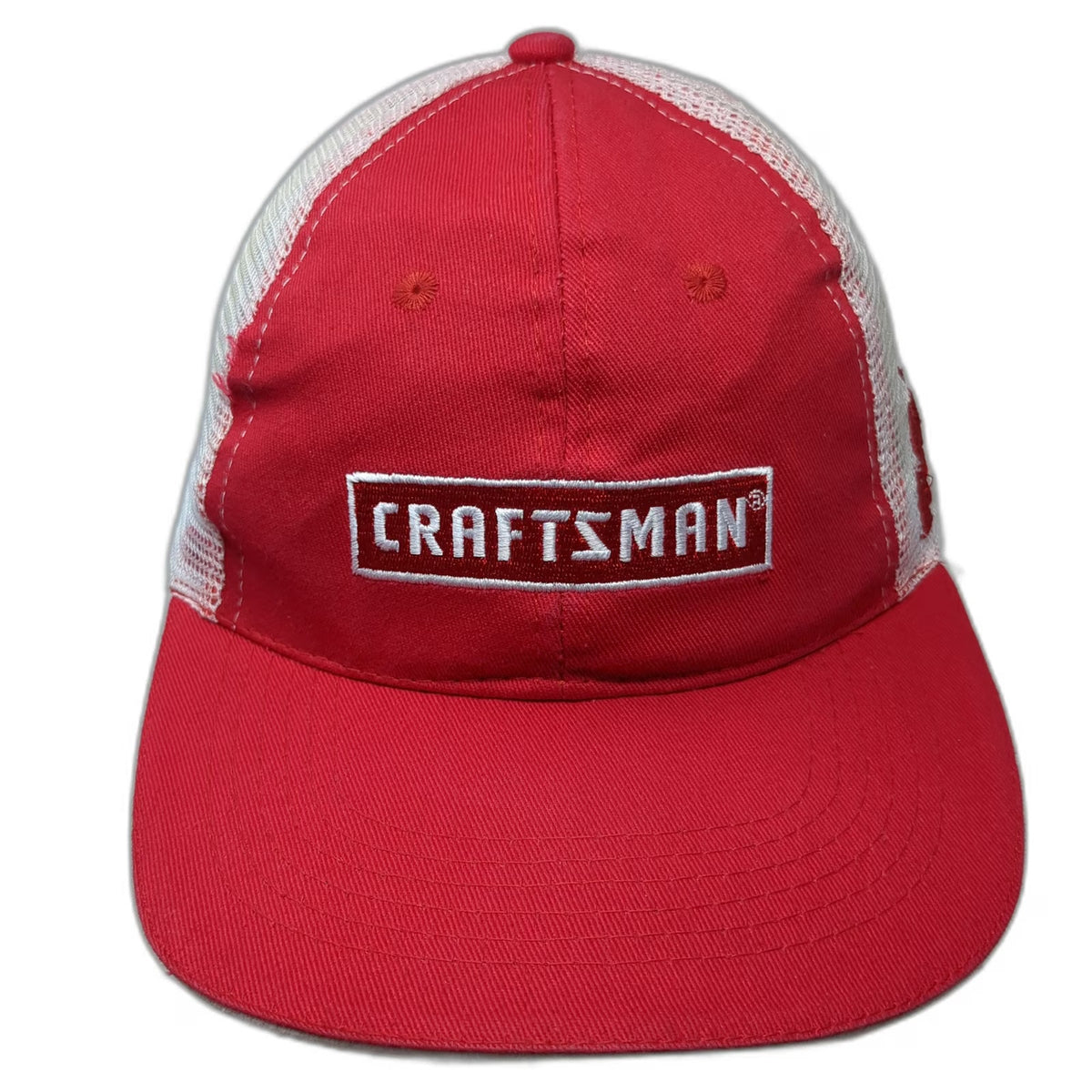 Craftsman Ace Hardware Trucker Hat Red One Size Mesh Back Snapback Tool Brand