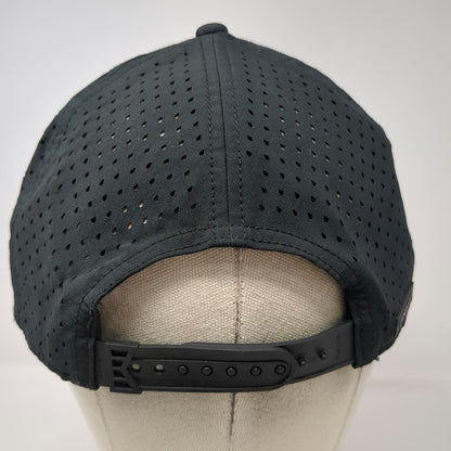 Melin Trucker Hat Black Perforated Hydro Performance Snapback Sport