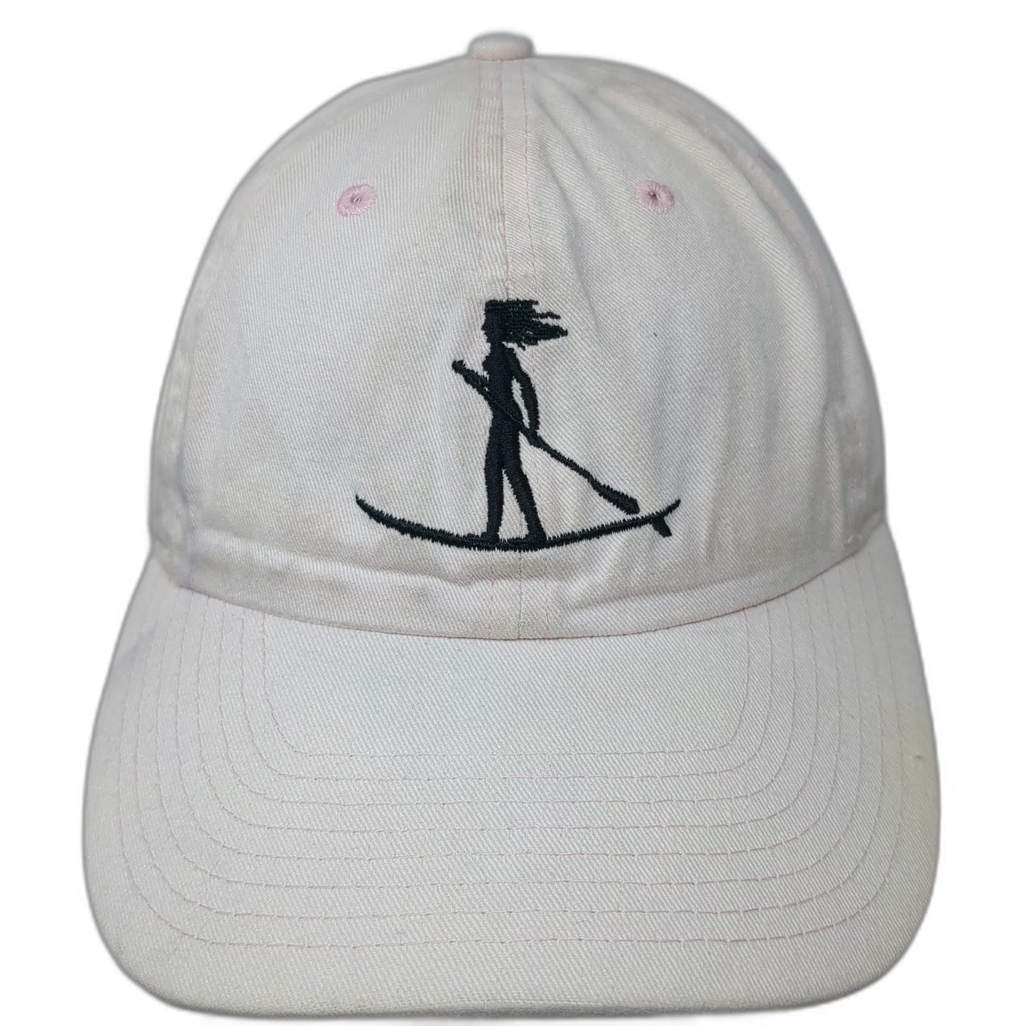 Champion Baseball Cap Pink One Size Paddleboard SUP Embroidered Logo Cotton Hat
