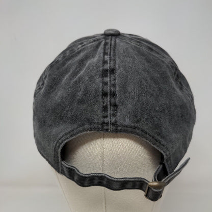 MAMA Slideback Hat Gray OSFM Embroidered Logo Adjustable 6 Panel