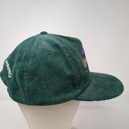 Lumbermens Building Centers Trucker Green One Size Corduroy Snapback Hat Work