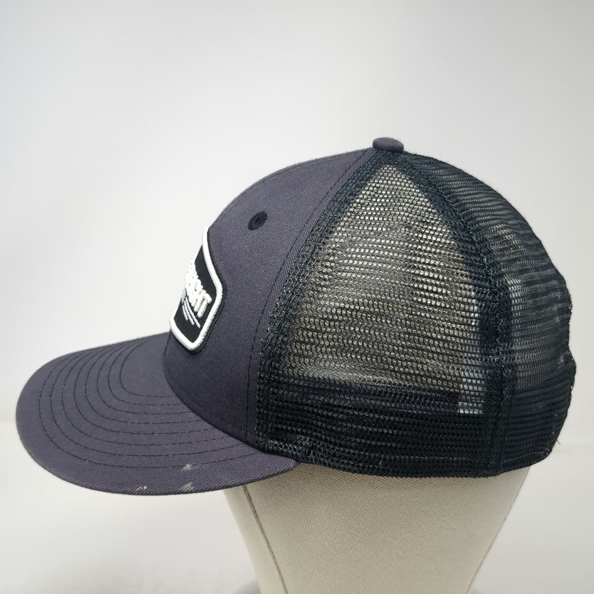 Harbor Freight Trucker Hat Gray One Size Mesh Snapback HFT Est 1977 Logo Patch