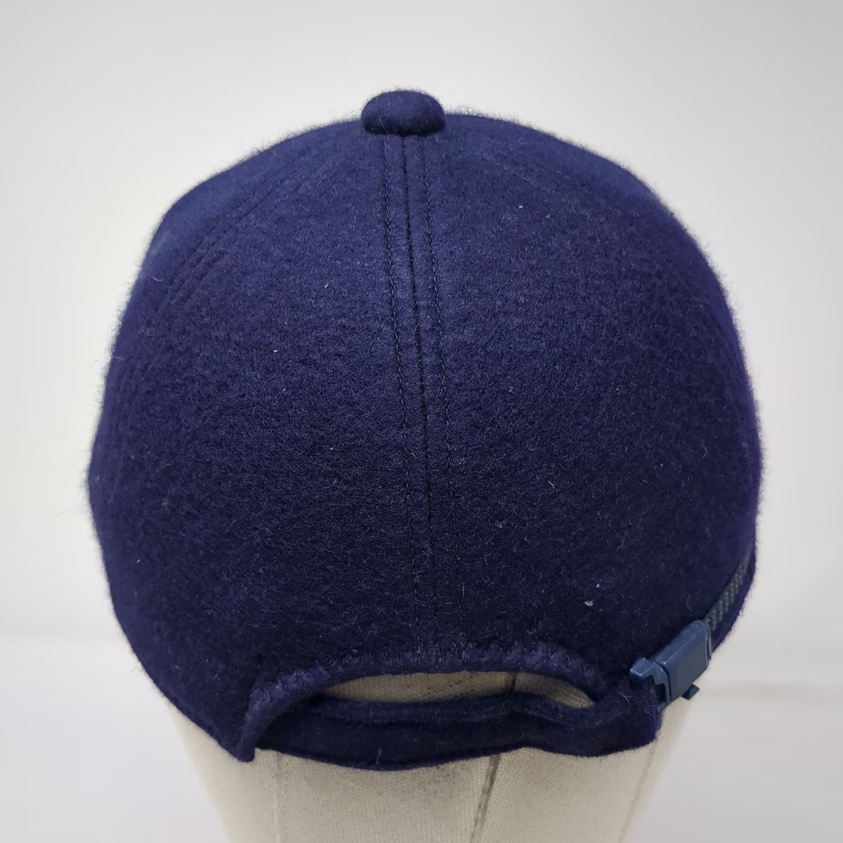 Blue Baseball Cap OS Japanese Agricultural Trainee JAT USA Wool Oak Leaf Hat