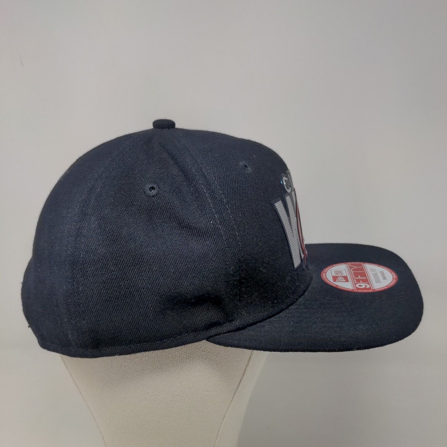 New Era Men's Snapback Hat Blue OSFM #D Captain America Civil War Hat W/Sticker