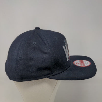 New Era Men's Snapback Hat Blue OSFM #D Captain America Civil War Hat W/Sticker