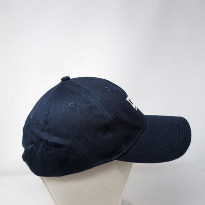 Dole Strapback Hat Blue One Size Adjustable Embroidered 6 Panel Port & Company