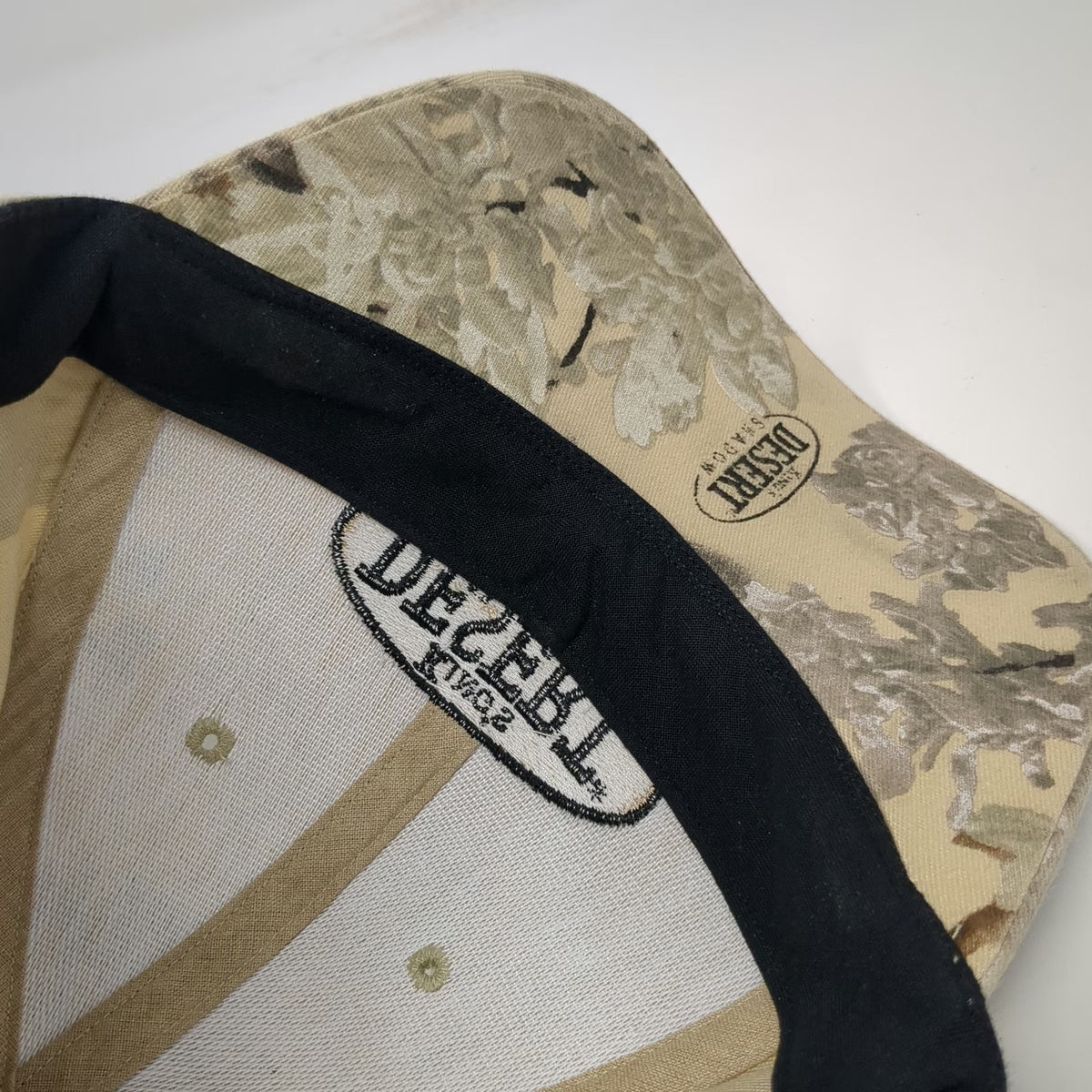 King's Desert Shadow Camo Baseball Cap Beige One Size Strapback Hunting Hat