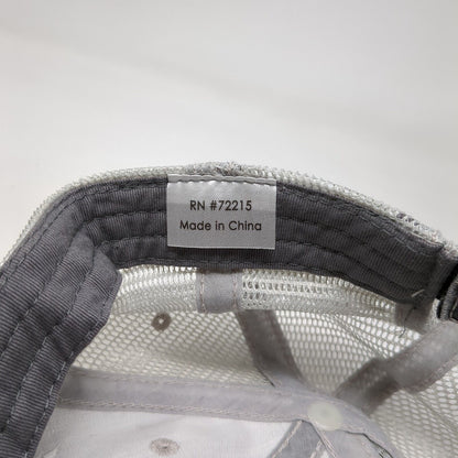 Tactical Gear Evolved Strapback Trucker Hat Gray OSFA Mesh Back