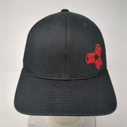 NEMO Fitted Hat Black 6 7/8-7 3/8 Embroidered 6 Panel Pacific Headwear