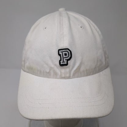 Victoria's Secret PINK Slideback Hat White One Size Adjustable 6 Panel