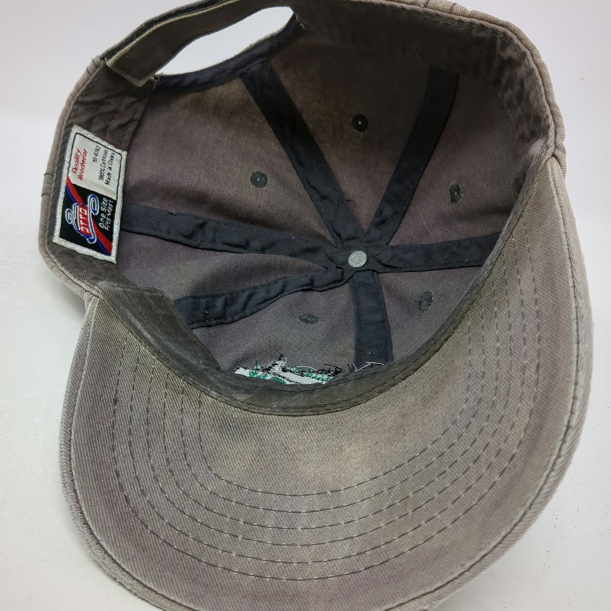 OTTO Baseball Cap Gray One Size Hat Hoodoo Saloon Clayton Idaho Cotton Strapback