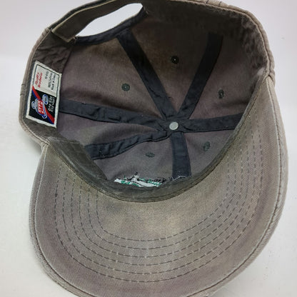 OTTO Baseball Cap Gray One Size Hat Hoodoo Saloon Clayton Idaho Cotton Strapback