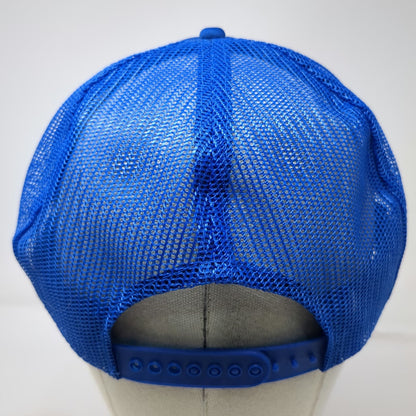 Cletes Auto Repair Burley Idaho Blue Trucker Hat One Size Mesh Snapback Foam