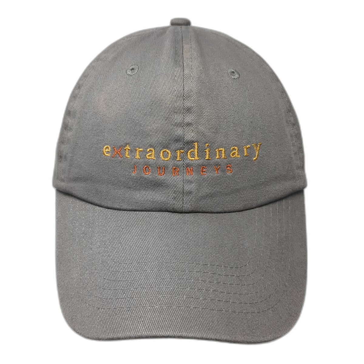Imagen Brands Baseball Cap Gray One Size Slideback Extraordinary Journeys hat