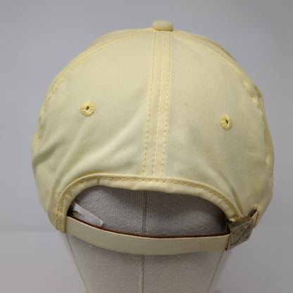 Class Slideback Rope Hat Yellow OSFA Adjustable Leather Strap K-Products