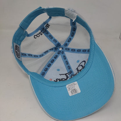 Ron Jon Surf Shop Cozumel Strapback Trucker Hat Blue OSFM Adjustable Mesh Back