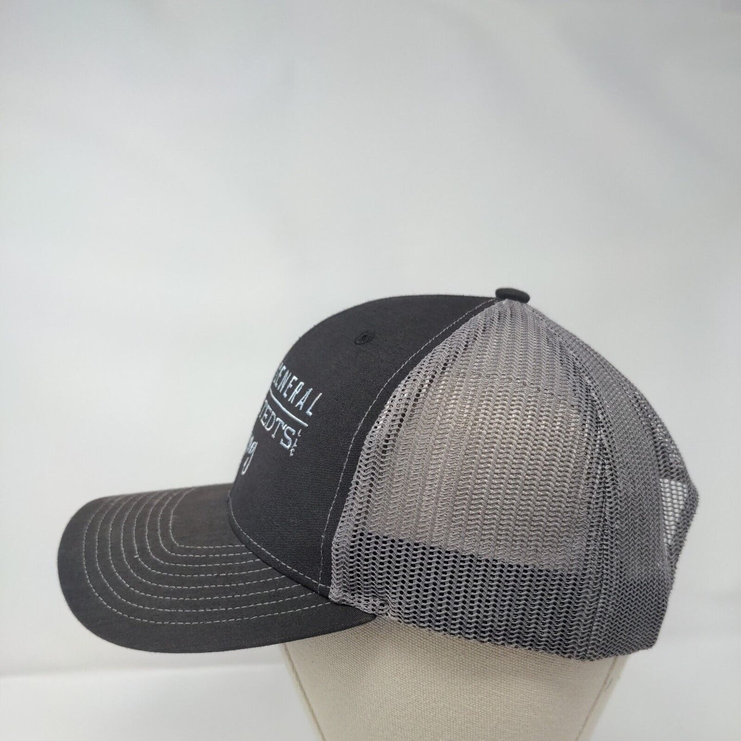 Flower General by Carlstedt's LLC Fishing Trucker Hat Black One Size Richardson