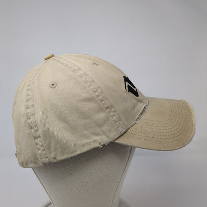 Vail Slideback Hat Tan One Size Adjustable Embroidered Fahrenheit