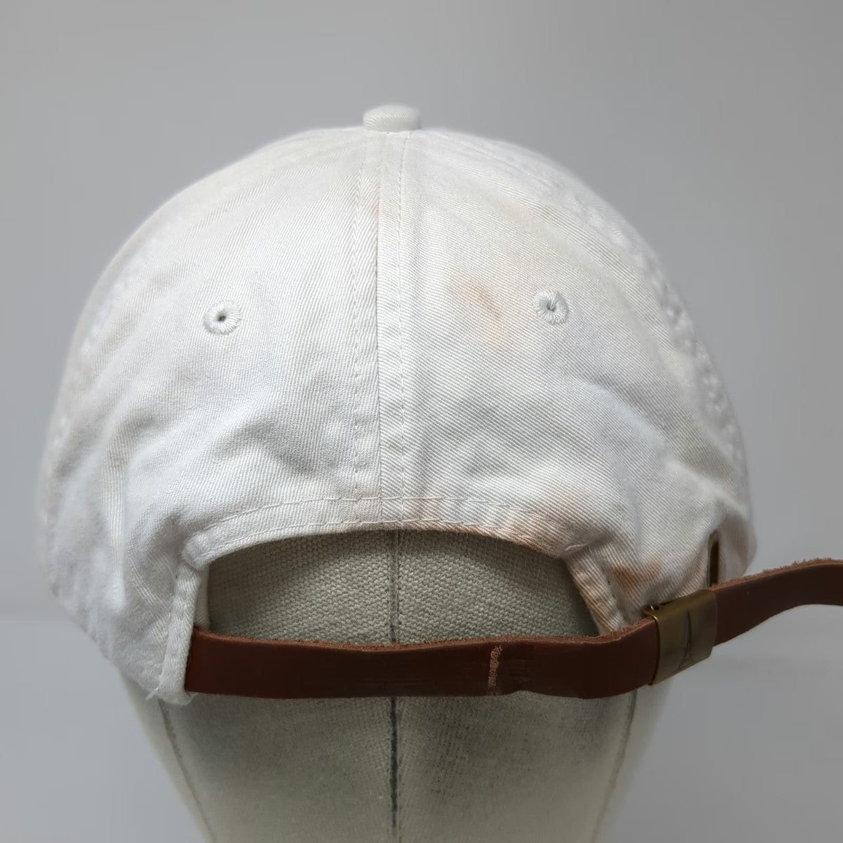 Adams Baseball Cap White One Size Marinus Early Talent Program Strapback Hat