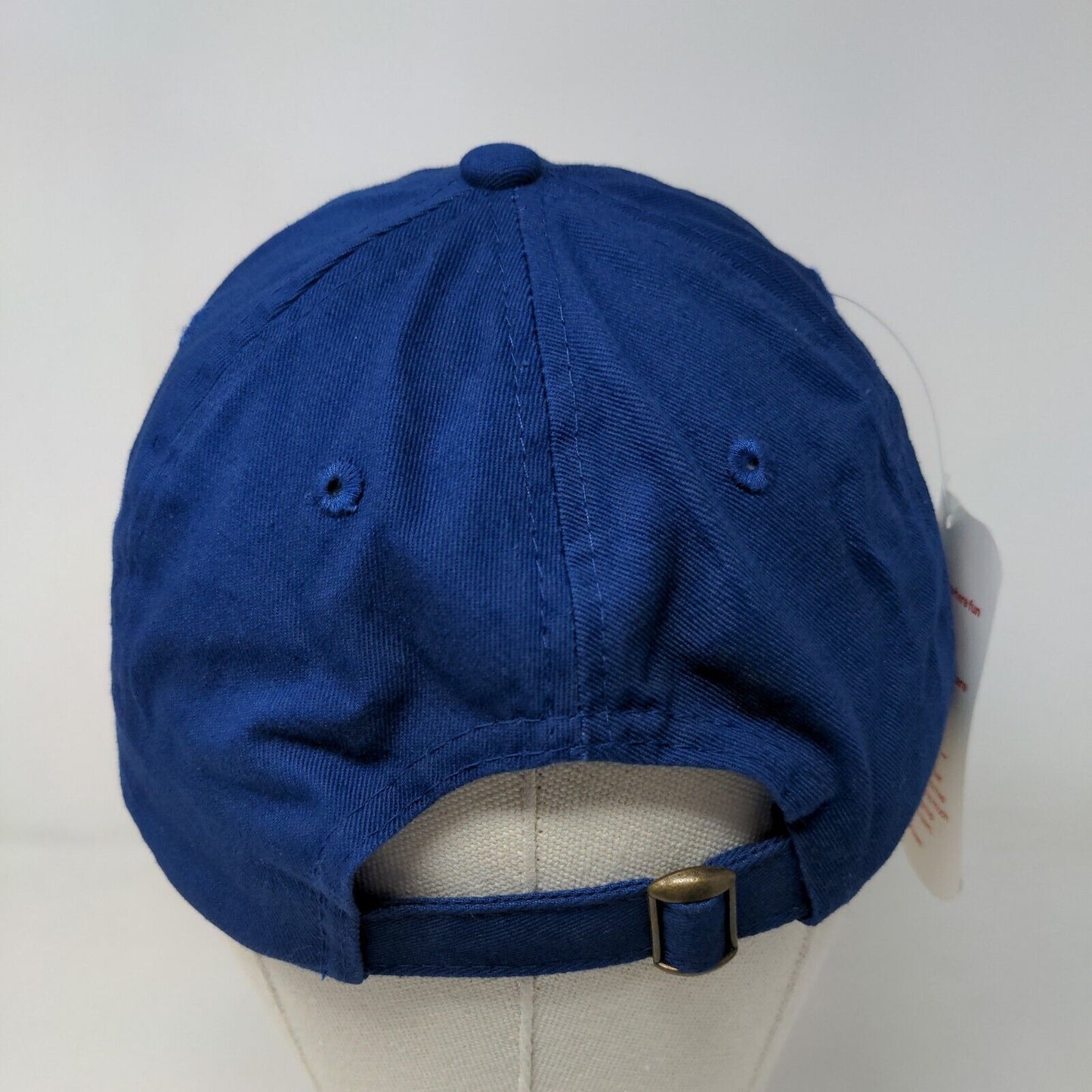 Custom Ink Men's Slideback Hat Blue Adjustable The Canteen Embroidered Logo