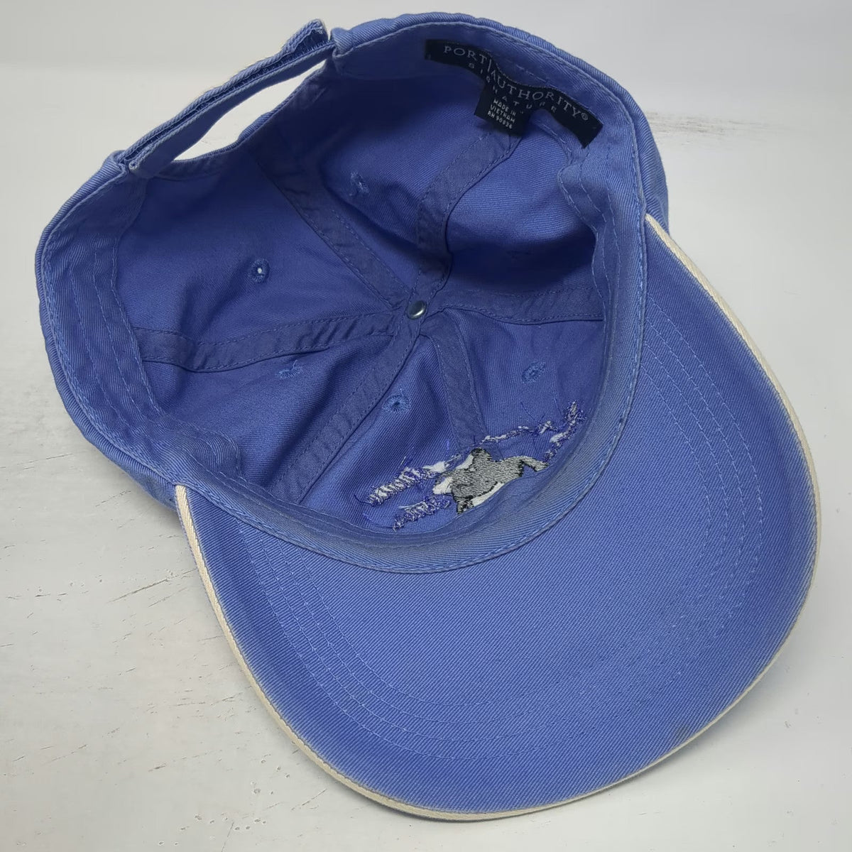 Port Authority Baseball Cap Blue One Size El Rancho De Aliento Paso Finos Hat
