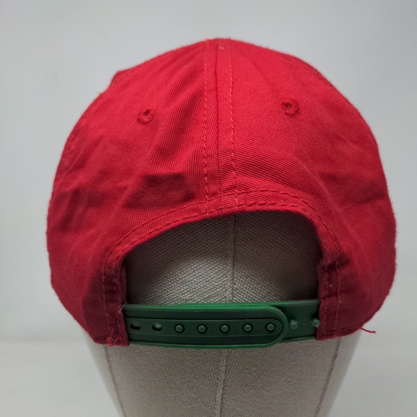 #elfie Snapback Hat Red OSFM Adjustable Colorblock Holiday Outdoor