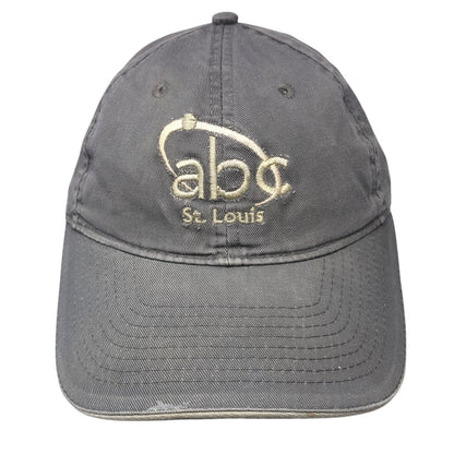 ABC St. Louis Strapback Hat Gray One Size Adjustable Port & Company