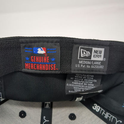 New Era Miami Marlins MLB Baseball Cap Black L 39THIRTY Stretch Fit Fitted Hat