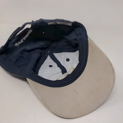 Coast Bank of Florida Strapback Hat Blue One Size Adjustable Embroidered AMC