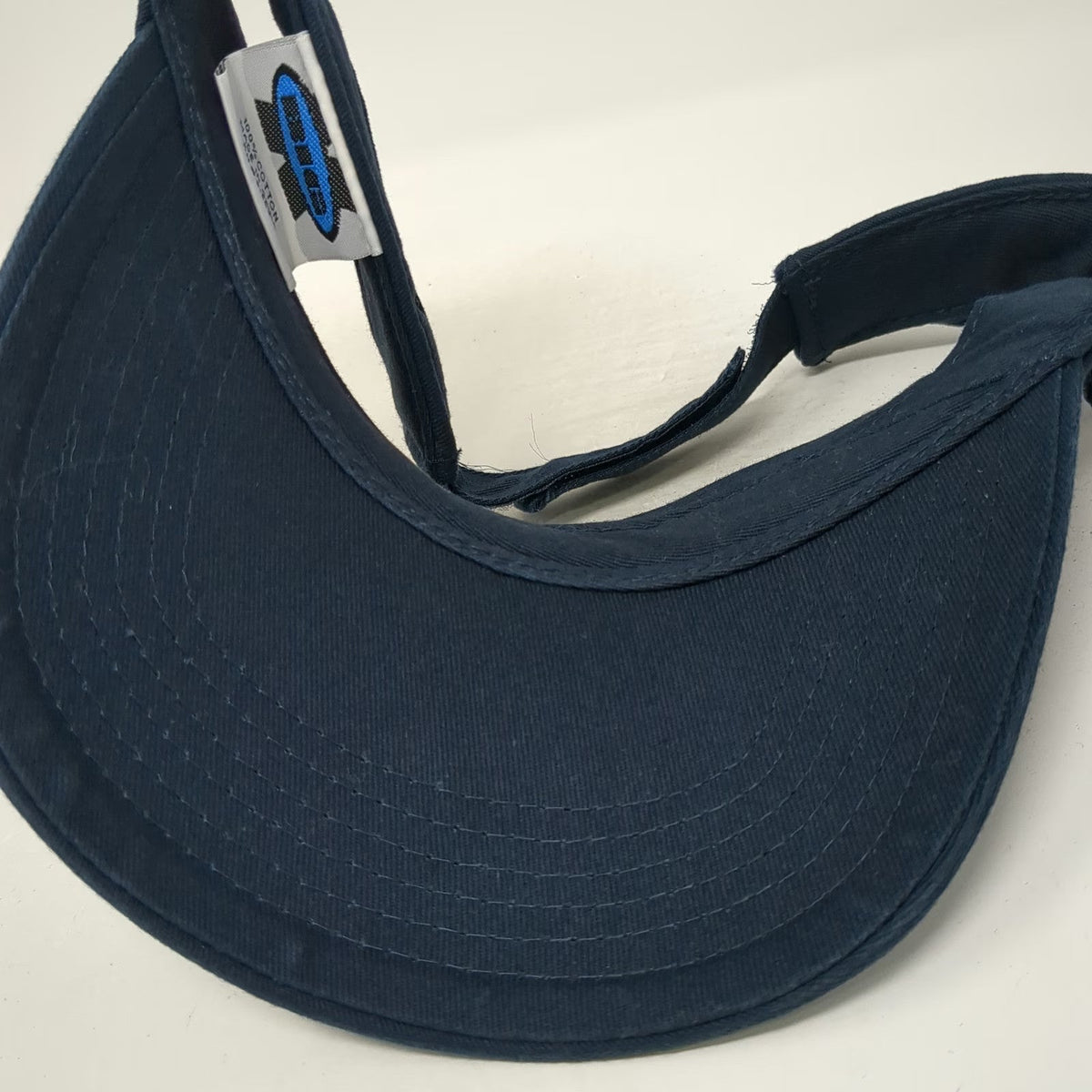 Big X Visor Blue One Size Toll Brothers Team 208 Idaho Cotton Strapback Hat