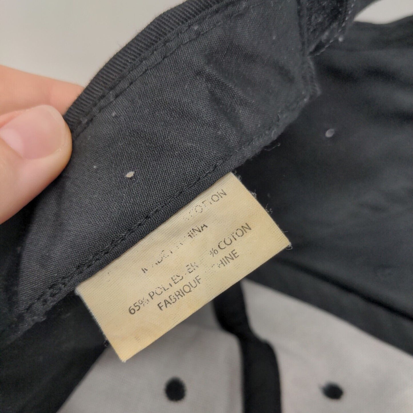 Molten Metal Equipment Innovations Strapback Hat Black One Size 6 Panel