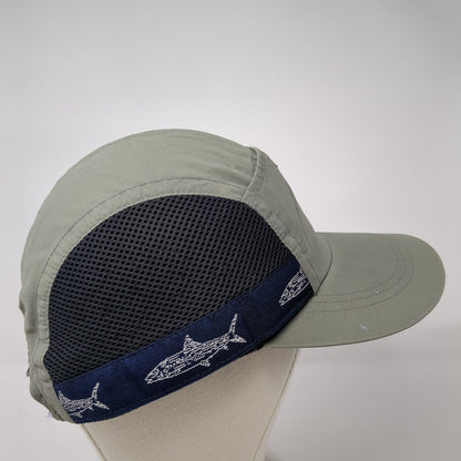 Columbia Unisex Strapback 5 Panel Cap Green One Size Adjustable Breathable Blank