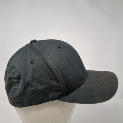 Simplot Grower Solutions Fitted Hat Black One Size Embroidered Flexfit