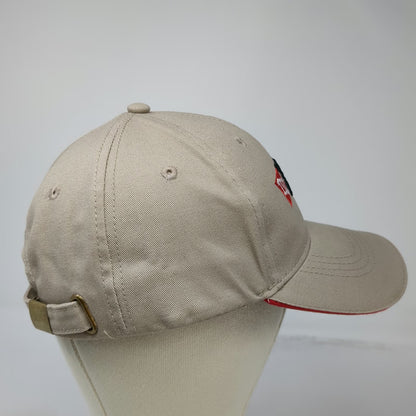 Tractor Supply Co Beige Baseball Cap One Size Since 1938 Logo Slideback Hat