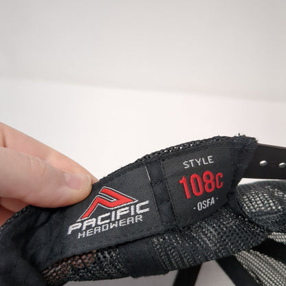 CrossFit Fireside Snapback Trucker Hat Camo One Size Pacific Headwear