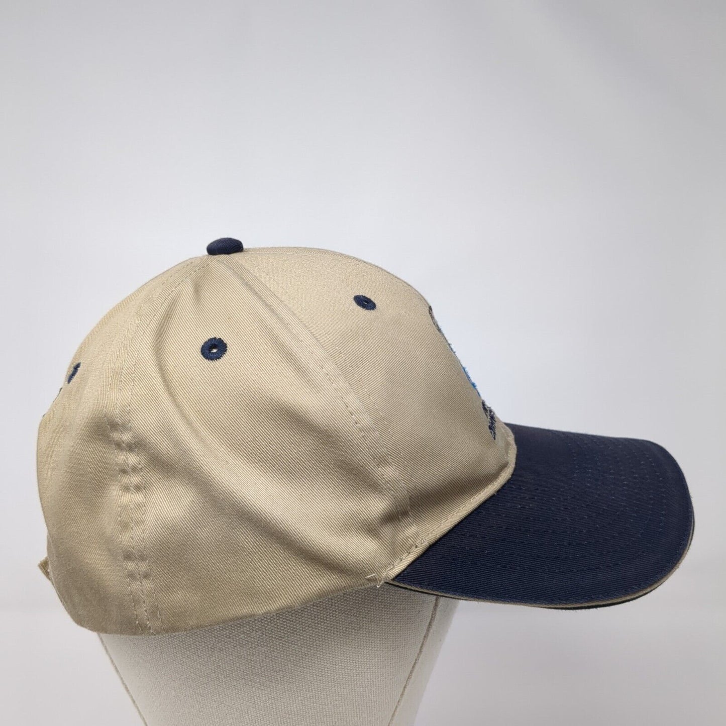 Umpqua Fishery Enhancement Derby Strapback Hat Tan OS Adjustable Peterson CAT