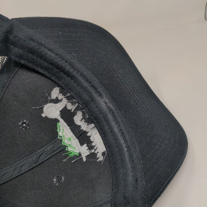 Gailey Enterprises Real Estate Snapback Trucker Hat Black One Size Mesh Back