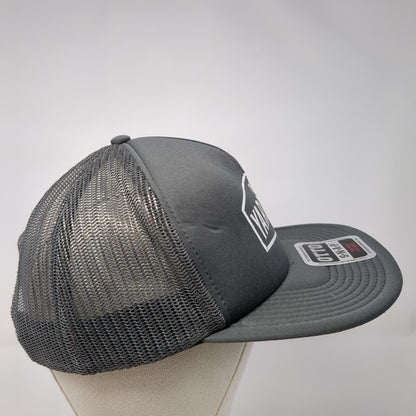 The Yardarm Snapback Trucker Hat Gray One Size Adjustable Mesh Back 6 Panel Otto
