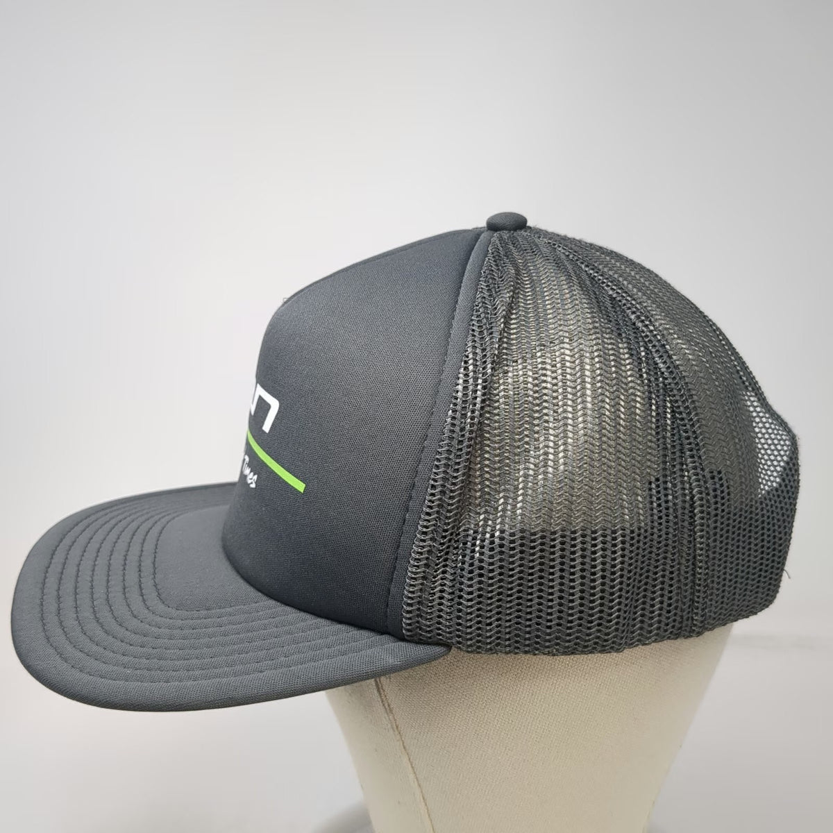 OTTO Trucker Hat Gray One Size elan Always Good Times Mesh Snapback Polyester