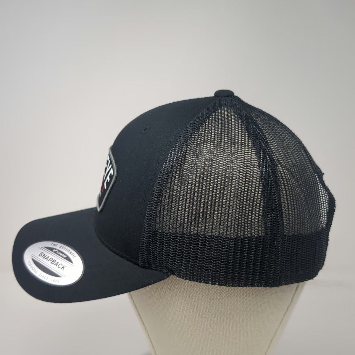 Yupoong Trucker Hat Black One Size Sockeye Brewing Boise Idaho Mesh Snapback