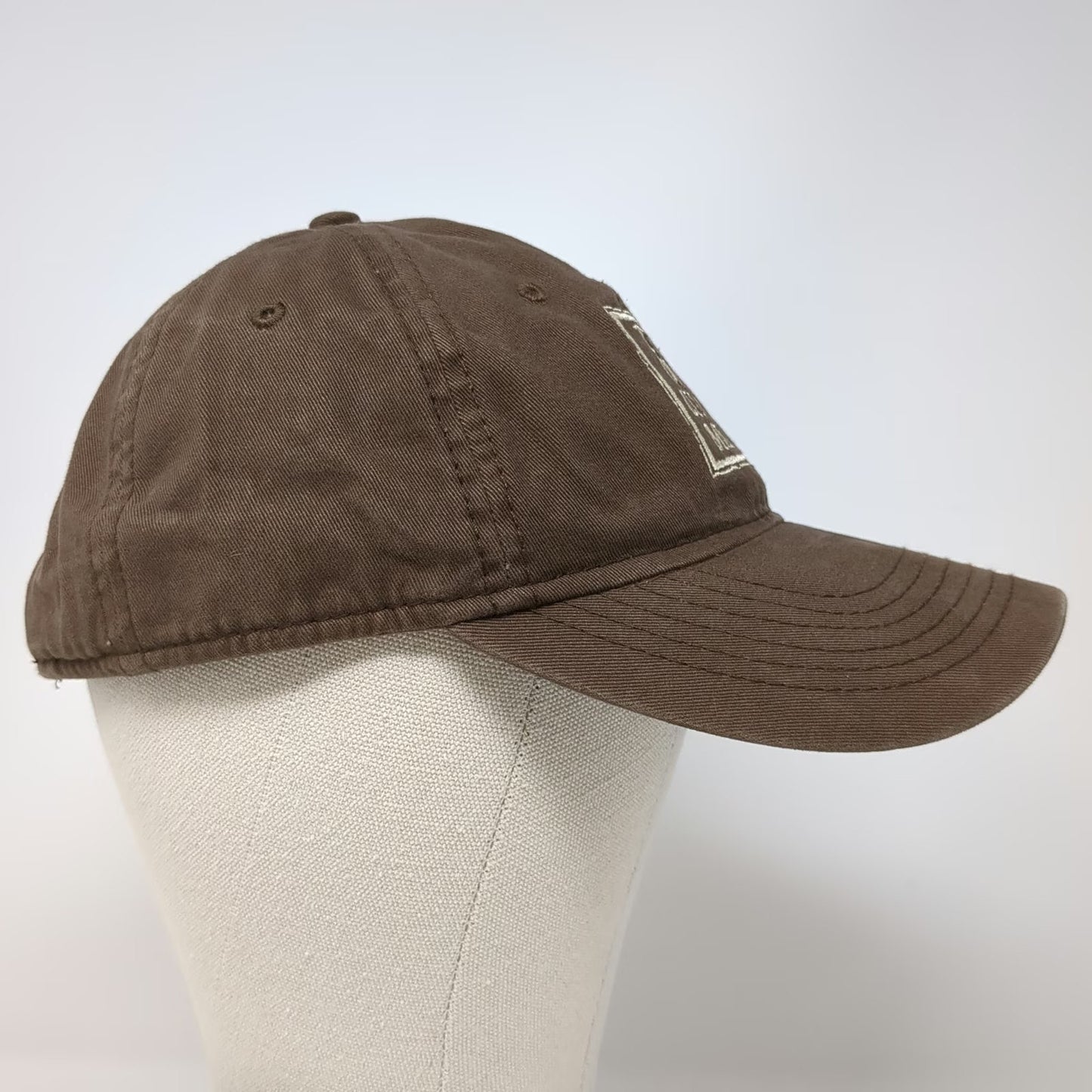 Sportsman Baseball Cap Brown One Size The Old Cider Mill Glastonbury CT Hat