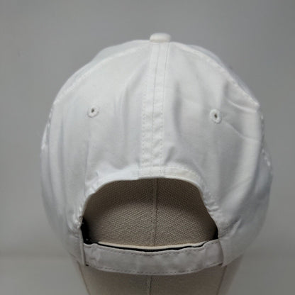 Nike Swoosh Strapback Hat White OSFM Adjustable Heritage 86 Dri-Fit