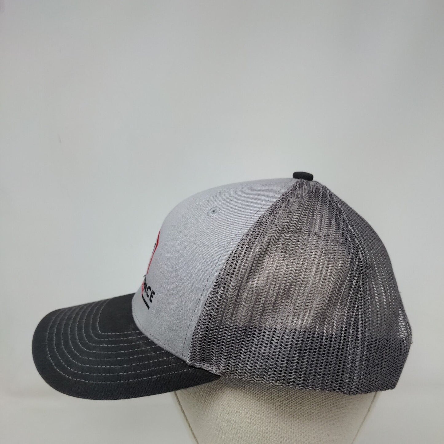 Performance Windows Snapback Trucker Hat Gray One Size Mesh Back