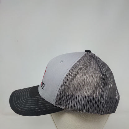 Performance Windows Snapback Trucker Hat Gray One Size Mesh Back