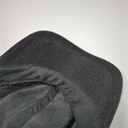 Something Special Strapback Hat Black One Size Adjustable Feather