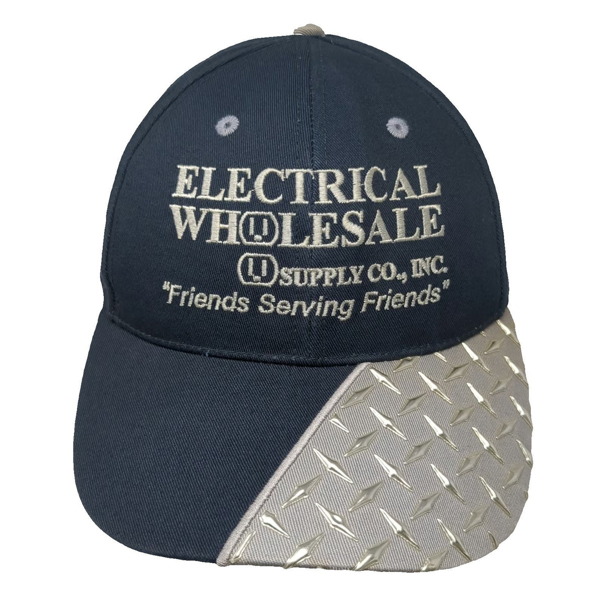 Headliner Electrical Wholesale Supply Blue Baseball Cap One Size Strapback Hat