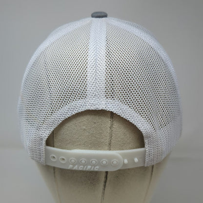 Pacific Headwear Trucker Hat Gray One Size Idaho Van Lith Ranch Mesh Snapback