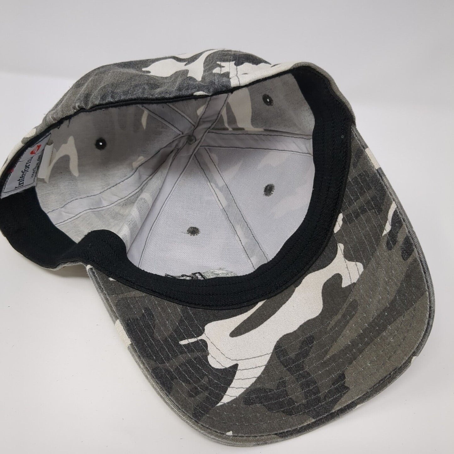 Jtt Fitted Hat Camouflage One Size Embroidered Logo Interform 6 Panel