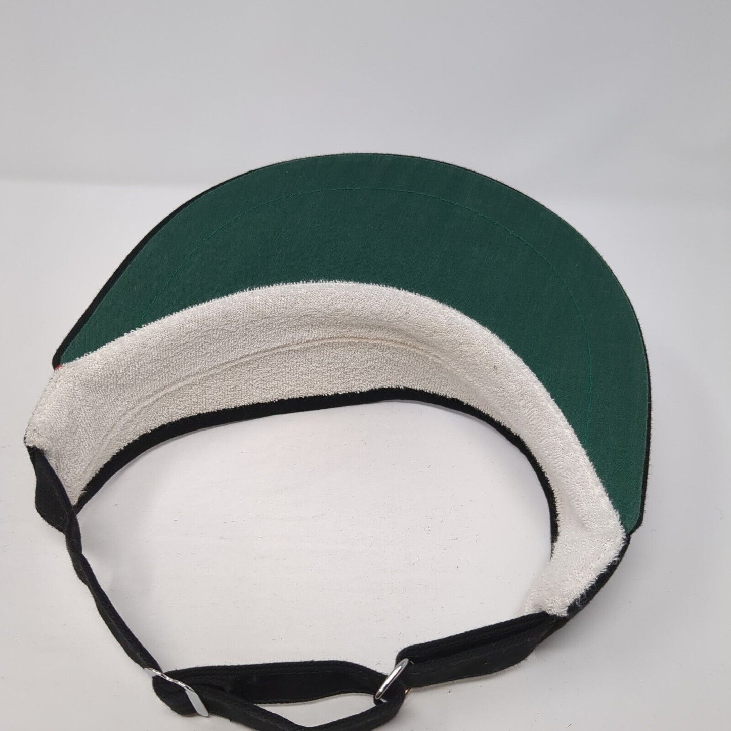 St. Mark Golf Club Slideback Sun Visor Hat Black One Size Adjustable